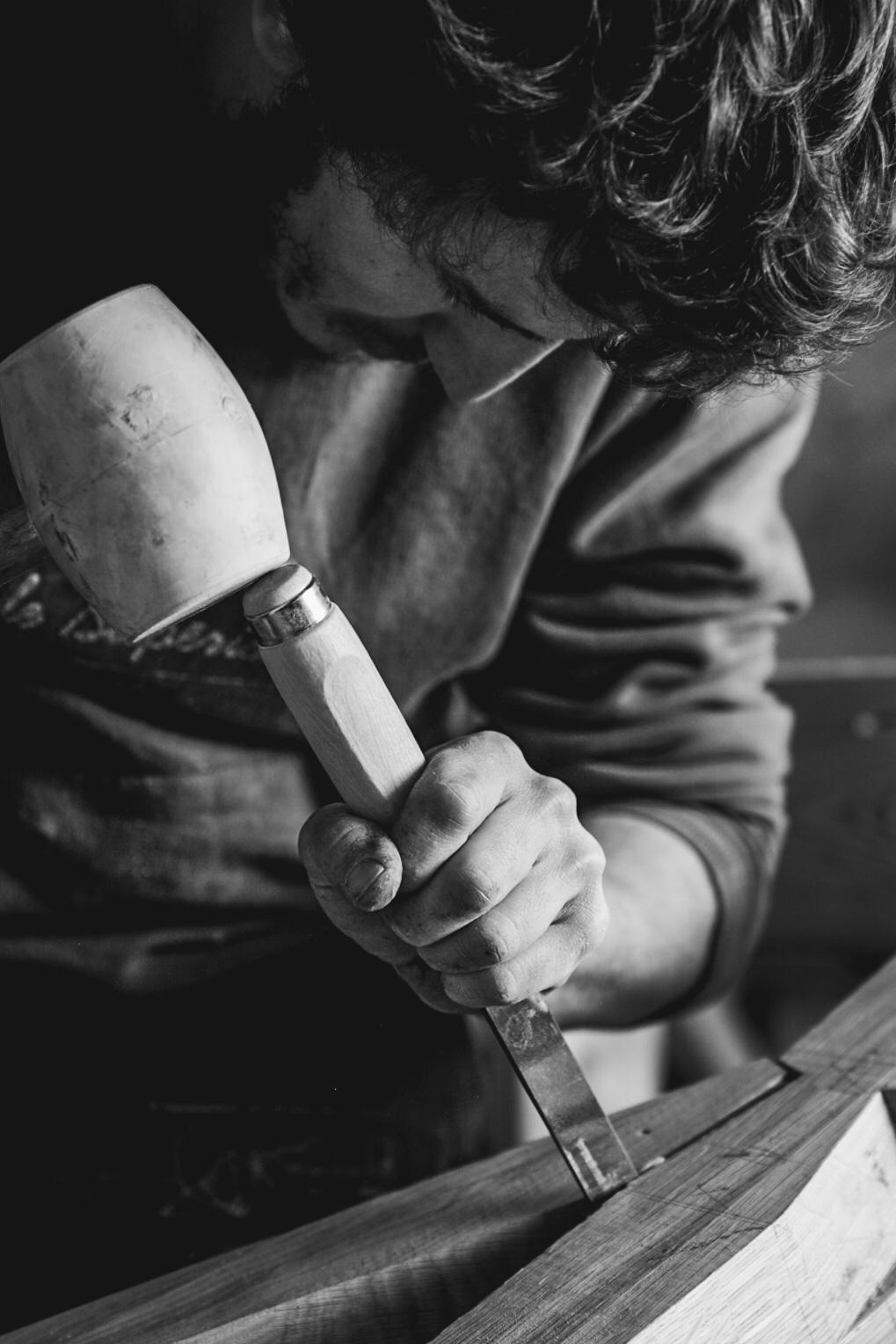 Bastien Merlet charpentier en Loire Atlantique